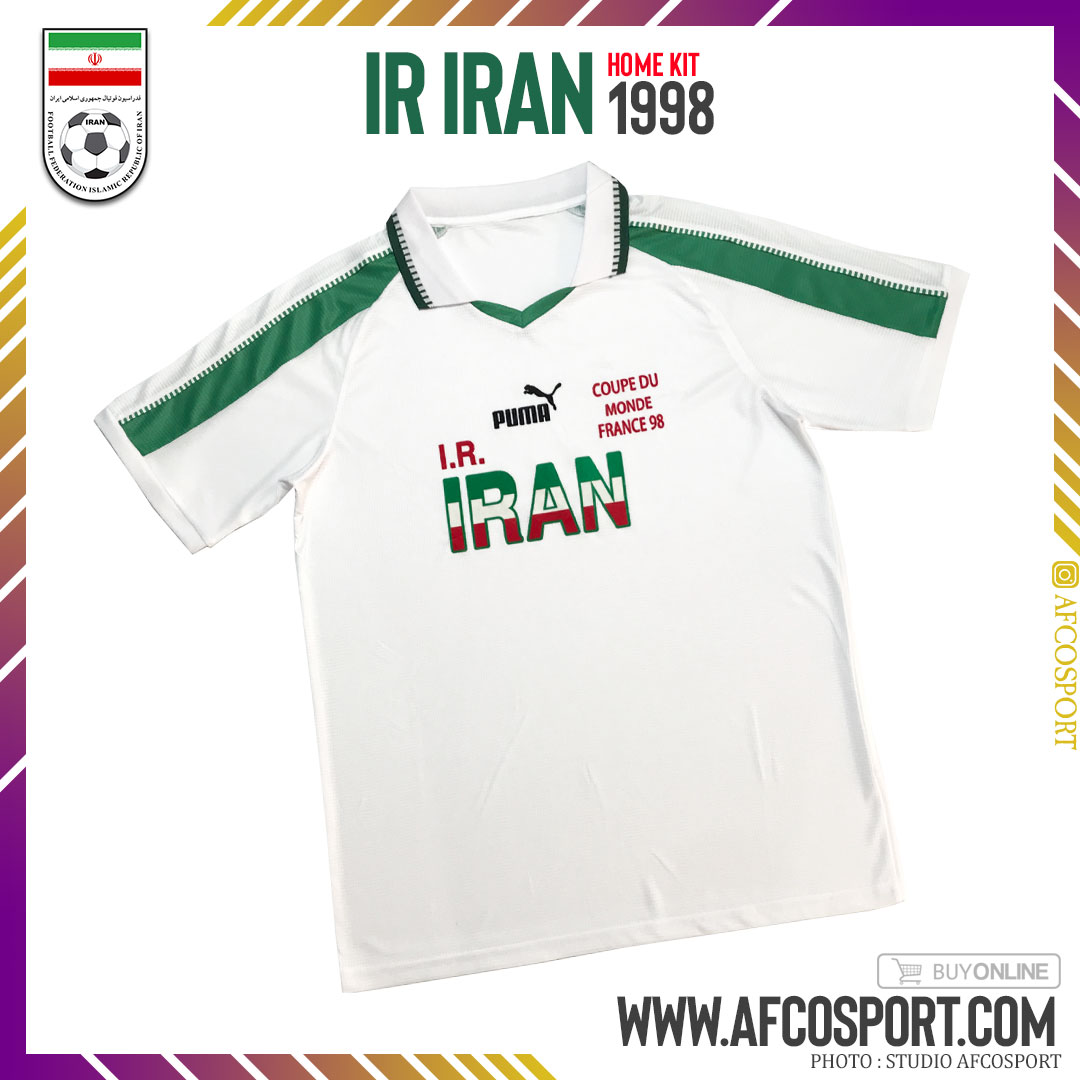 کیت اول تیم ملی ایران جام جهانی ۱۹۹۸