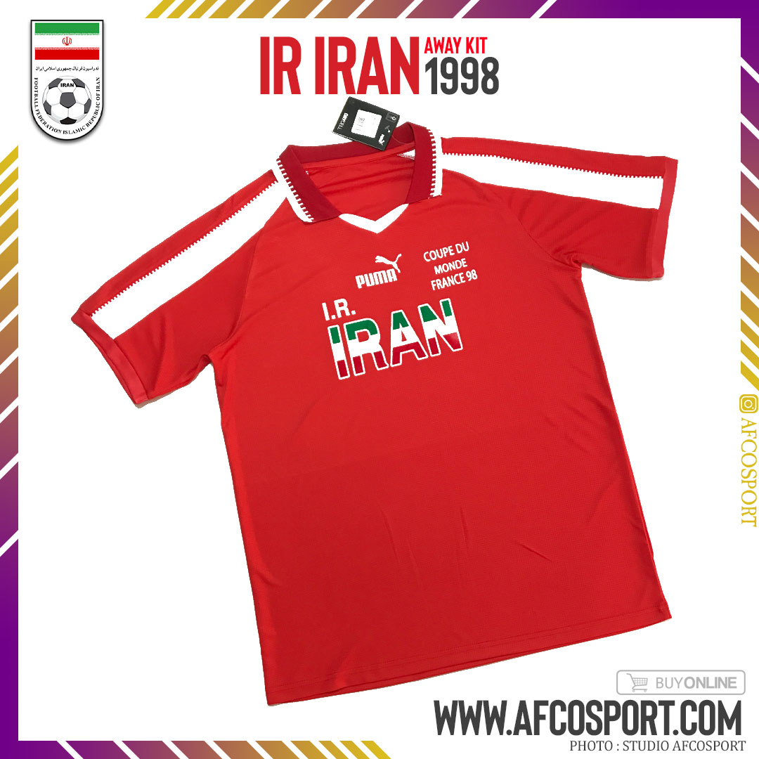 کیت دوم تیم ملی ایران جام جهانی ۱۹۹۸