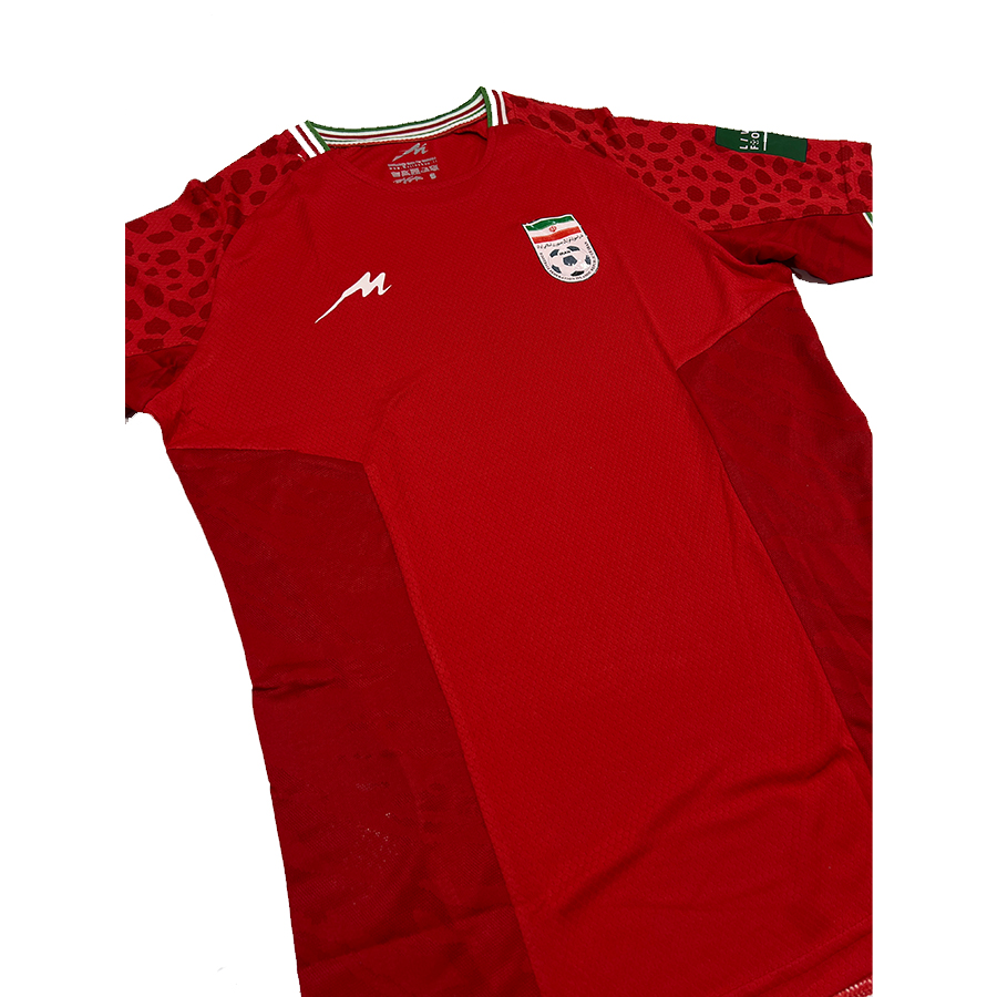 لباس  قرمز تیم ملی ایران جام جهانی ۲۰۲۲ قطر ورژن هواداری