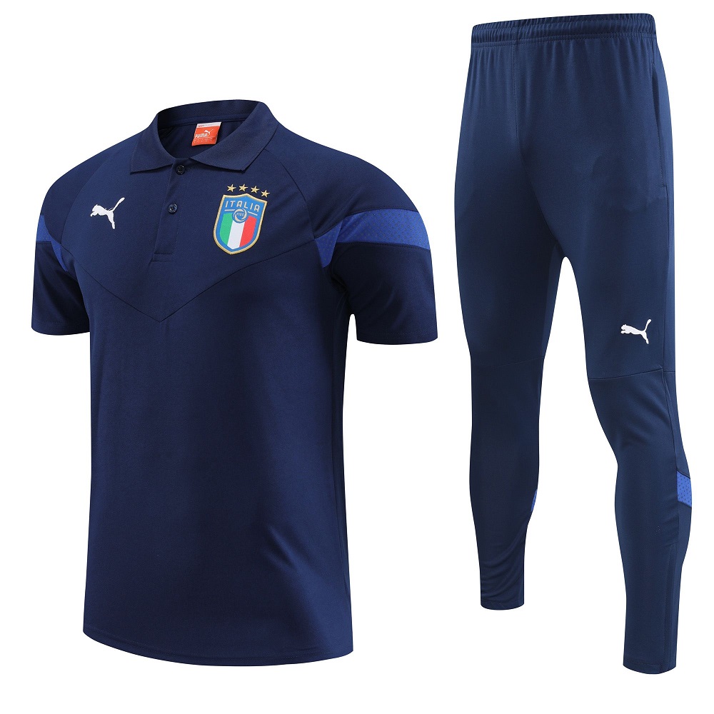 پلوشرت و شلوار سرمه ای تیم ملی ایتالیا  ۲۰۲۳-۲۰۲۲