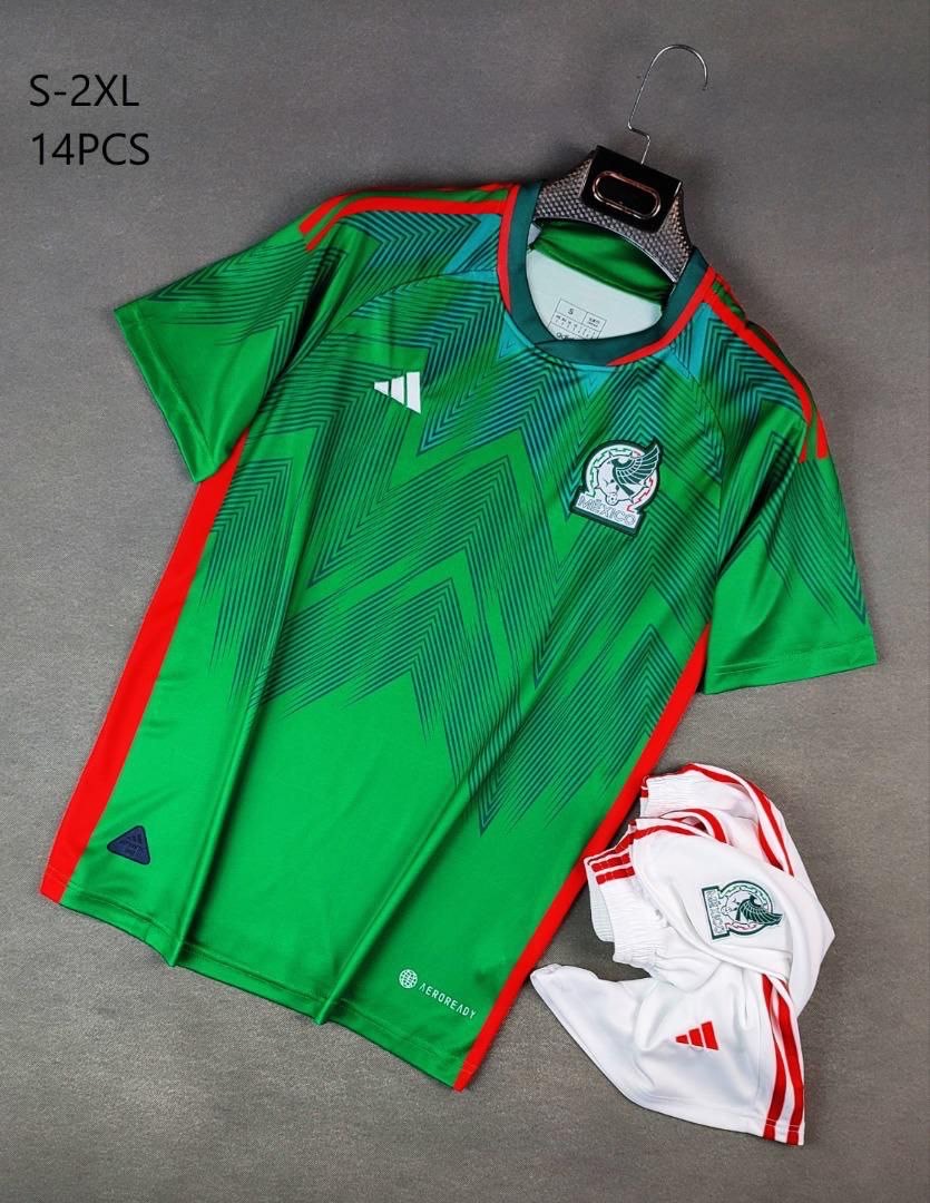 کیت اول تیم ملی مکزیک (پیراهن شورت) ورژن هواداری جام جهانی ۲۰۲۲ قطر