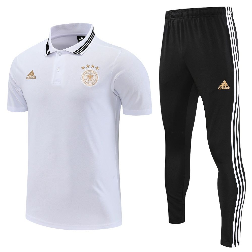 پلوشرت و شلوار سفید مشکی تیم ملی آلمان  ۲۰۲۳-۲۰۲۲