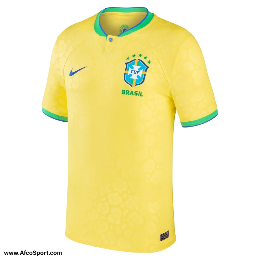 کیت اول تیم ملی برزیل جام جهانی ۲۰۲۲ قطر ورژن پلیر (بازیکن)